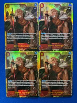 One Piece CCG - Silvers Rayleigh - OP08-118 (PRB02 Reprint) [x4] - Image 1