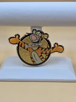 Disney Winnie The Pooh Tigger Sparkle Pin RARE - Image 2