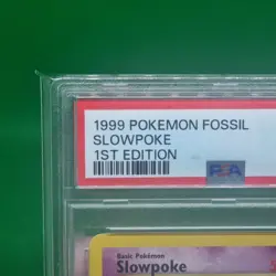 PSA 8 SLOWPOKE 55/62 1ST EDITION FOSSIL POKEMON TCG Wizards Of The Coast Graded - Image 3