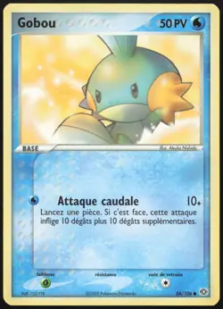 Carte Pokemon Gobou 56/106 Emeraude Francais - Image 1