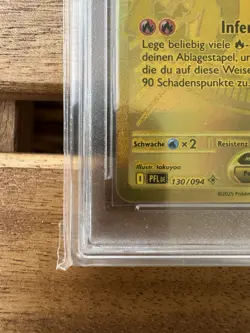 Pokemon PFL DE Mega Charizard X EX Mega Hyper Rare 130/94 AP 10 - Image 5