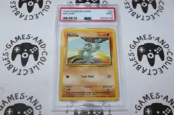 Machop #52/102 - PSA 9 (2) - Pokemon TCG Base Set Unlimited - Image 1