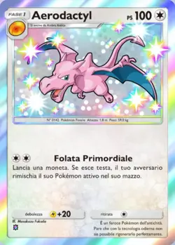 ✅ Pokemon TCG Pocket - 🔥 AERODACTYL SHINY 🔥 ITA - Image 1
