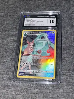 2022 POKEMON ASTRAL RADIANCE TRAINER GALLERY HOLO BRONZONG CGC 10 - Image 1