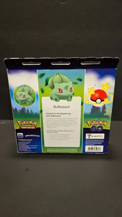 POKEMON TCG BULBASAUR PIN COLLECTION POKEMON GO BOX SEALED 2022 - Image 2
