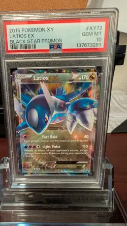 2015 Pokemon: LATIOS EX XY72 - [Black Star Promo] - Gem Mint - PSA 10 💎 - Image 3