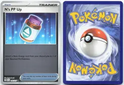 N'S PP UP 195/217 Ascended Heroes Pokemon Reverse Holo Uncommon Near Mint - Image 3