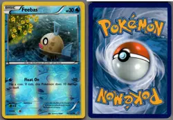 2015 Pokemon, XY Primal Clash, #43/160 Feebas, Reverse Holo Common - Image 1