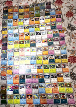Japanese Pokemon Cards Lot of 130 - Common, Rare, Holo (Random Mix) - Image 1