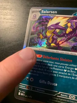 Carte Pokemon : Salarsen MEP 017 Promo STAFF Mega Evolution Francaise NEUF - Image 2