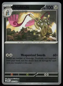 Doublade 057/088 Common Perfect Order Pokemon Reverse Holo Near Mint - Image 1