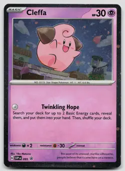 Cleffa 095 Scarlet & Violet Promo Pokemon NM - Image 1