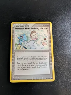 Professor Elm's Training Method 89/115 Uncommon Unseen Forces Pokemon LP - Image 1