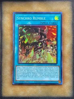 Yugioh Synchro Rumble AGOV-EN060 Super Rare 1st Ed NM - Image 1