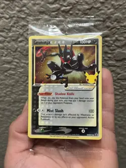 Greninja Gold Star (SWSH144) Pokemon Celebrations Sword & Shield Promo SEALED! - Image 5