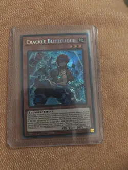 Crackle Blitzclique CORI-EN012 Secret Rare Mint 1st Edition Yugioh - Image 1