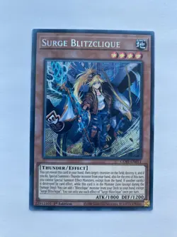 Surge Blitzclique CORI-EN011 - Secret Rare - Yu-Gi-Oh! - Image 1