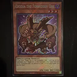 Yu-Gi-Oh! Battles of Legend: Glorious Gallery Exodia BLGG-EN002 Secret Rare 1st - Image 1