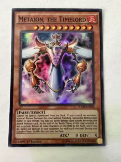 Yugioh - Metaion, the Timelord - Super - 1st - LC5D-EN228 - NM - Image 1