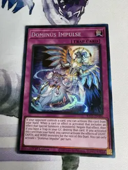 Dominus Impulse 1st Edition Collector's Rare RA05-EN080 Yu-Gi-Oh! - Image 1