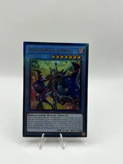 Illusion of Chaos 1st Edition Prismatic Ultimate Rare RA02-EN020 Yu-Gi-Oh! - Image 1