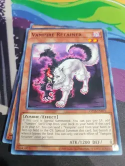Yugioh Vampire Retainer OP18-EN019 Single - Image 1