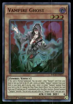 Vampire Ghost BACH-EN015 Ultra Rare Battle of Chaos Yu-Gi-Oh 1st Edition NM - Image 1