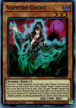 Vampire Ghost BACH-EN015 Ultra Rare Battle of Chaos Yu-Gi-Oh 1st Edition LP - Image 1