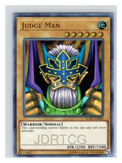 YuGiOh TCG LCKC-EN004 Judge Man Foil - Image 1