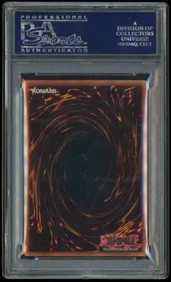 2002 Yu-Gi-Oh LOB Gaia the Fierce Knight PSA 10 GEM MINT Unlimited - Image 2