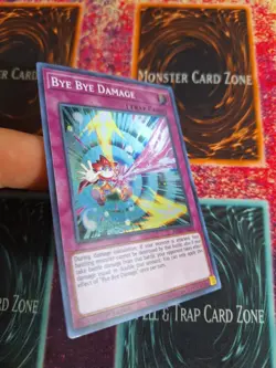 Yu-Gi-Oh! Bye Bye Damage MP20-EN202 Super Rare 1st Edition Near Mint - Image 2
