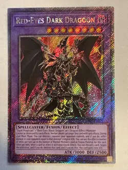 YUGIOH- 1x- Red-Eyes Dark Dragoon - RA02-EN021 - Platinum Rare - 1st Edition - Image 1