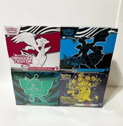 Pokemon TCG Black, White, Twilight, And Surging Sparks (lot of 4) - Image 1
