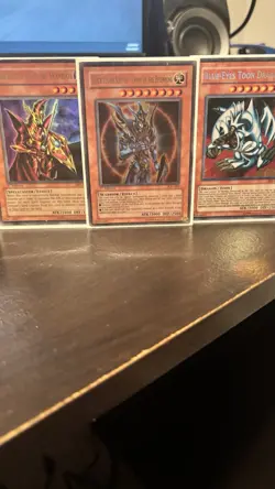 Yugioh BANGER Vintage Lot - 1st Ed IOC BLS Envoy, 1st Ed MFC Breaker, SRL Toon - Image 1