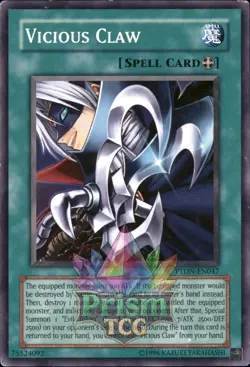 Vicious Claw PTDN-EN047 Yugioh - Image 1