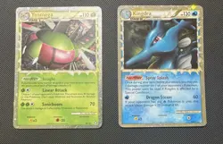 Yanmega 98/102 Triumphant & Kingdra (Prime) 85/95 Unleashed Holo Pokemon - Image 1