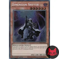 Yugioh Dimension Shifter RA01-EN014 Secret Rare 1st Edition NM - Image 1