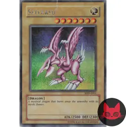 Yugioh Seiyaryu SDD-E001 Prismatic Secret Rare MP - Image 1