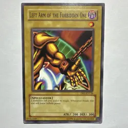 Yugioh! Left Arm of the Forbidden One DB1-EN138 Unlimited LP - Image 1