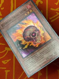 YUGIOH BURNING SKULL HEAD SUPER RARE EXCELLENT WB01-EN003 - Image 4