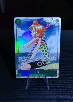 EB02-017 Nami Rare Promo 3rd Anniversary Complete Guide One Piece TCG JP Foil - Image 1