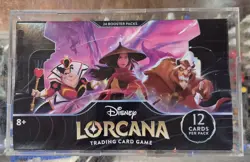 Disney Lorcana Rise of the Floodborn Booster Box Acrylic Case 4050368982711 - Image 1