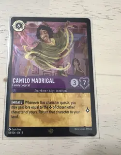 Ravensburger Disney Lorcana TCG Camilo Madrigal - Family Copycat 58/204 Foil EN - Image 1