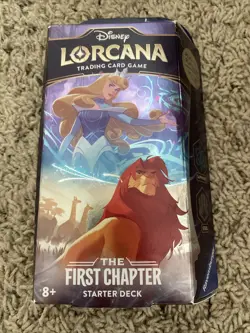 Disney Lorcana The First Chapter Starter Deck Sapphire Steel |BRAND NEW SEALED - Image 1
