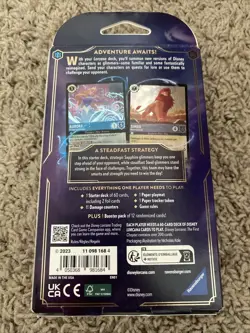 Disney Lorcana The First Chapter Starter Deck Sapphire Steel |BRAND NEW SEALED - Image 2