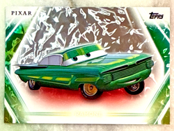 Ramone 2026 Topps Disney Neon Snow Caps Parallel Card- #92 Ramone Cars - Image 3