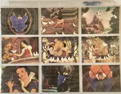 1993 Snow White & the Seven Dwarfs 90 CARD BASE SET SKYBOX DISNEY in Sleeves - Image 3