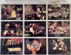 1993 Snow White & the Seven Dwarfs 90 CARD BASE SET SKYBOX DISNEY in Sleeves - Image 5