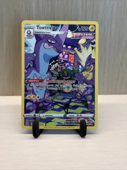 Toxtricity GG09/GG70 Holo Rare Crown Zenith Pokemon TCG - Image 1