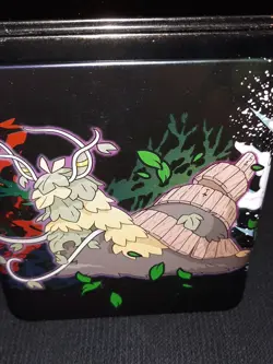 Pokemon tins as art. Mixed lot with a few cards and coins. FREE comic book. - Image 5
